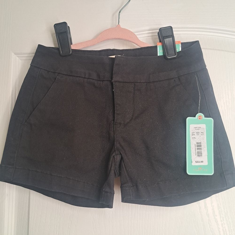 Copper Key Black Shorts  NEW